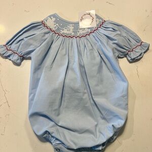 NWT Sweet Dreams Sky Blue Baby Outfit